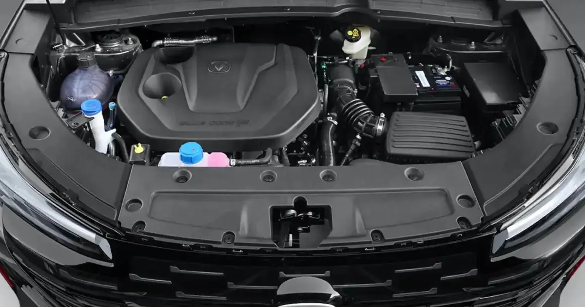 Motor de un Changan CS55 Plus